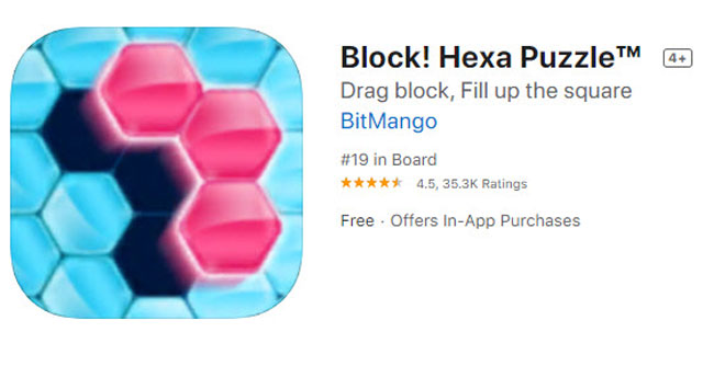 Block Hexa Puzzle