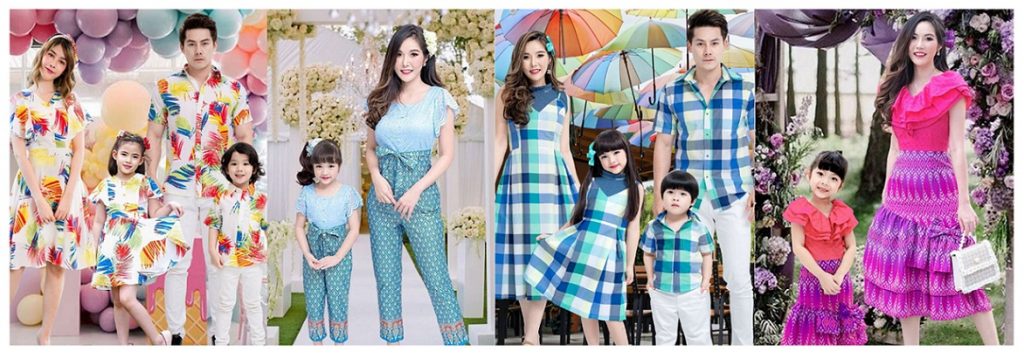 ชุดเด็ก ชุดคุณแม่ เสื้อคู่