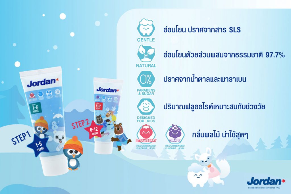 ยาสีฟันจอร์แดน