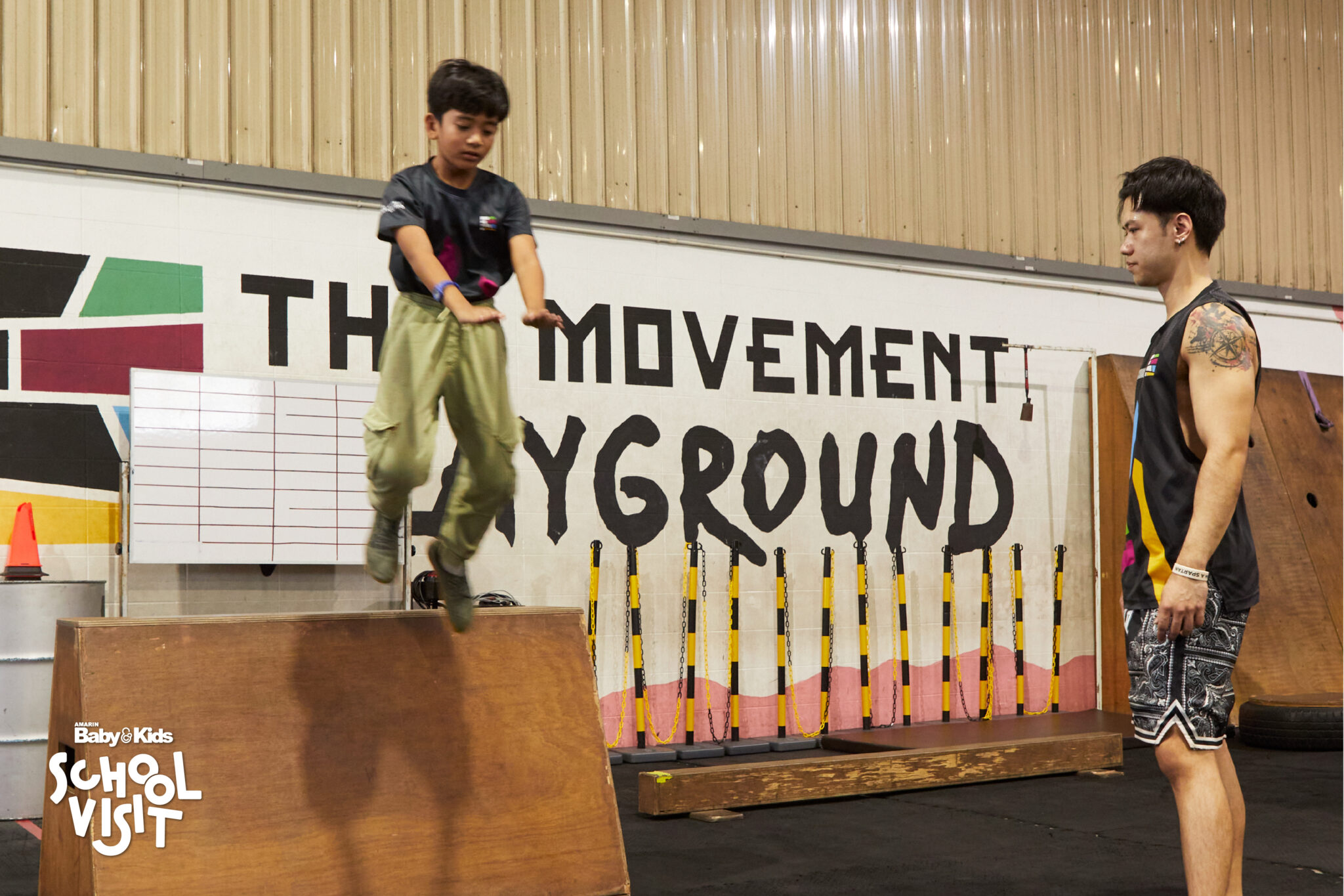 The Movement Playground ฝึกลูกเป็นนินจา กับ กีฬาปากัวร์ - Amarin Baby ...