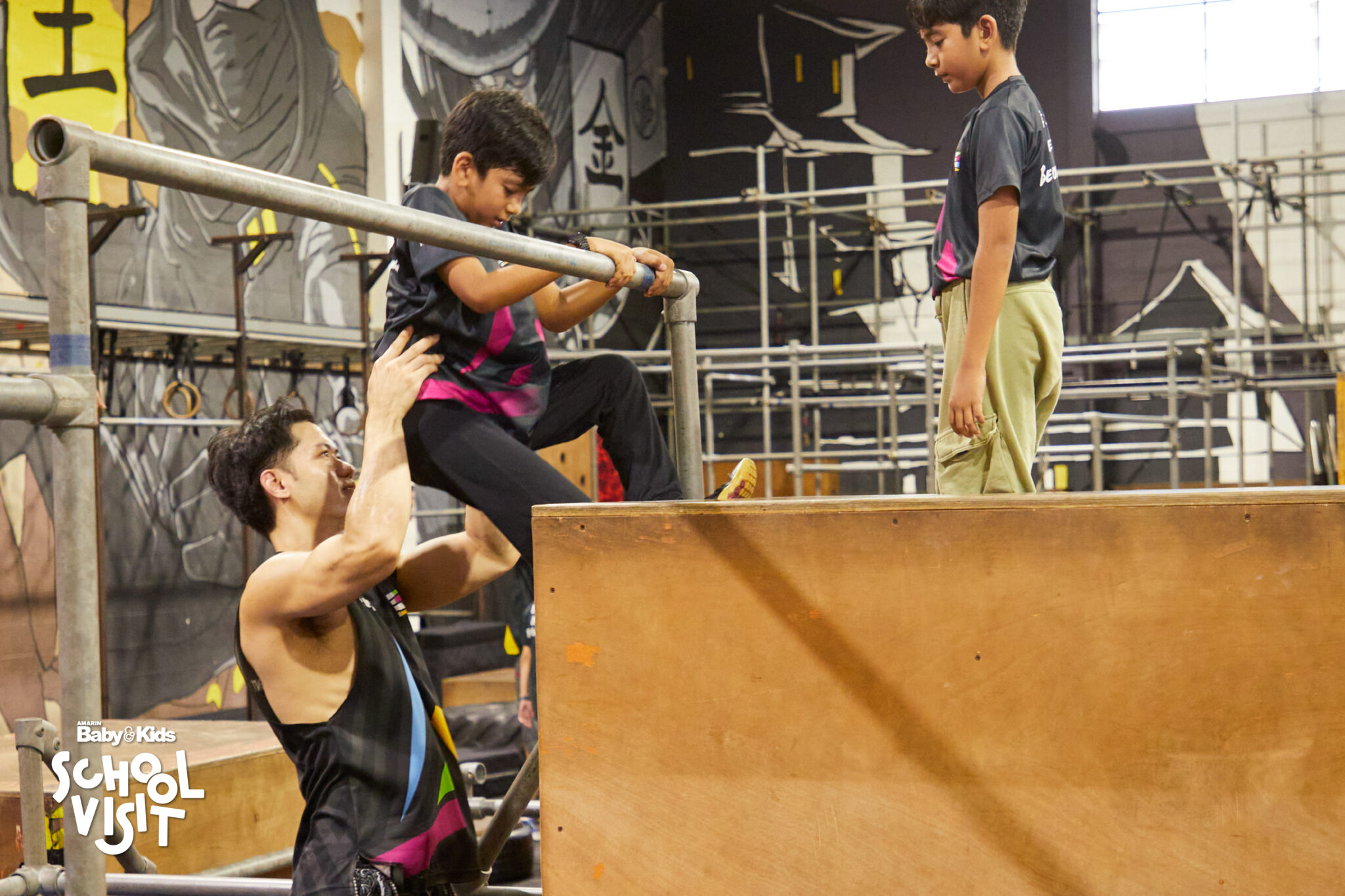 The Movement Playground ฝึกลูกเป็นนินจา กับ กีฬาปากัวร์ - Amarin Baby ...