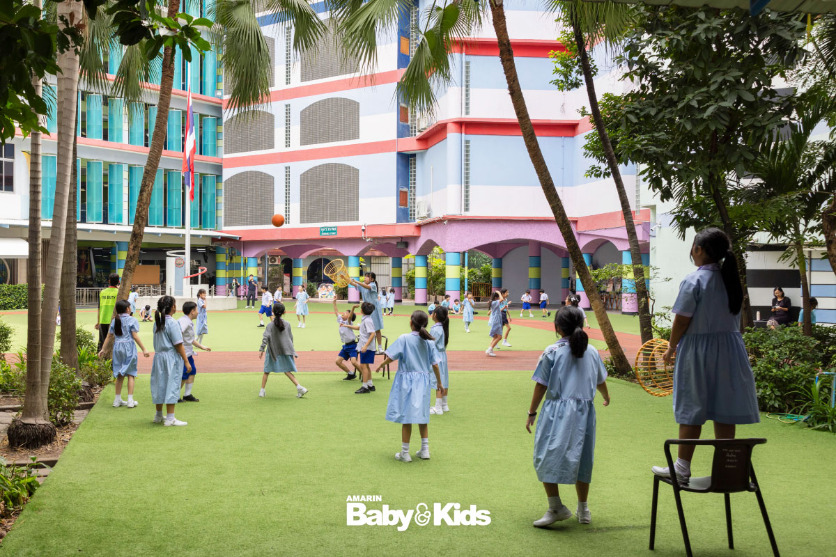 สาธิต มศว ประสานมิตร ฝ่ายประถม กิจกรรมของเด็ก ๆ  บรรยากาศโรงเรียน 