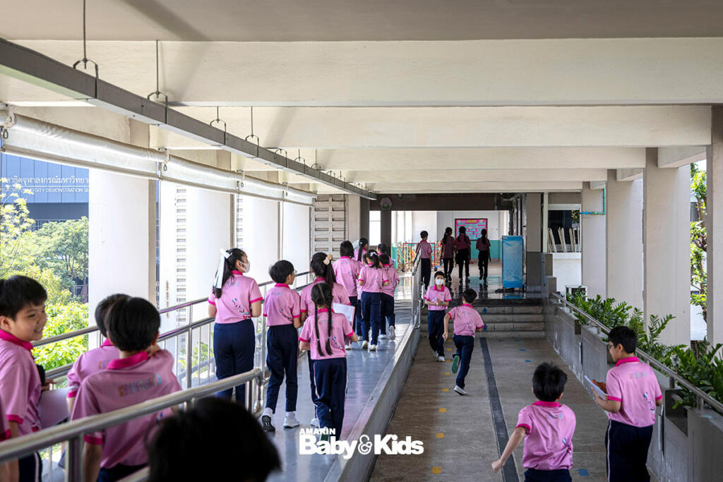 โรงเรียนสาธิตจุฬา  อาคารเรียน