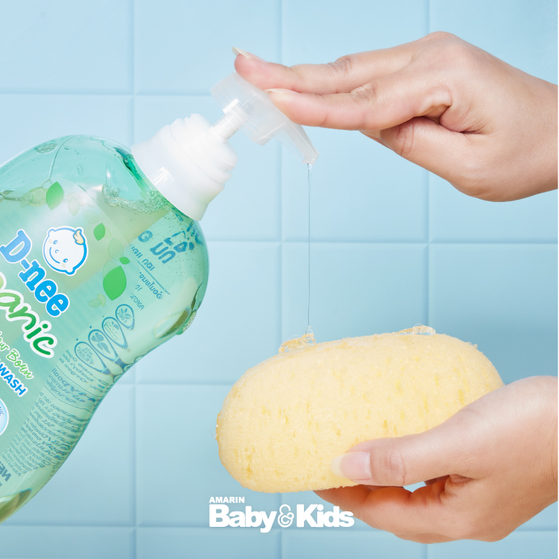 D-nee ออร์แกนิค สบู่เหลวอาบและสระ